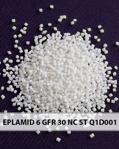 پلی آمید الیاف دار بیرنگ EPLAMID-6-GFR-30-NC-ST-Q1D001